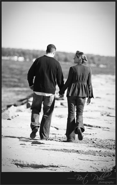 Katie & Shawn engagement photography watertown ny 