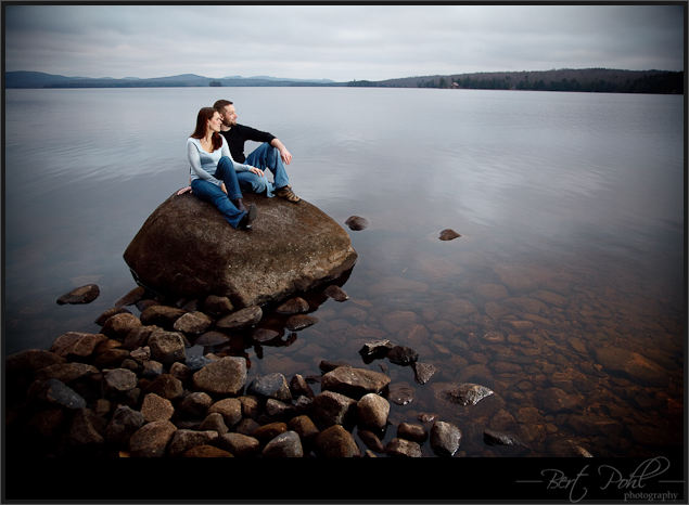 Erin & Kyle Engagement photography upstate new york