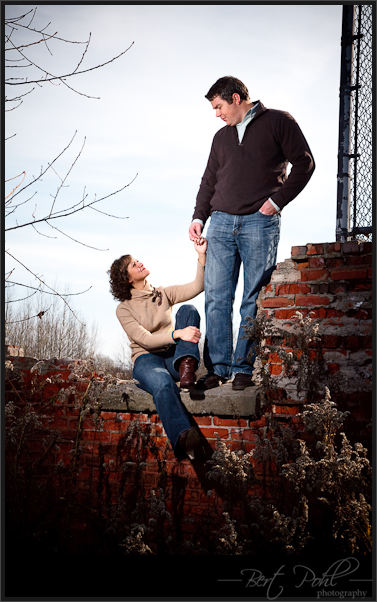Michelle & Brad engagement photography sackets harbor, NY