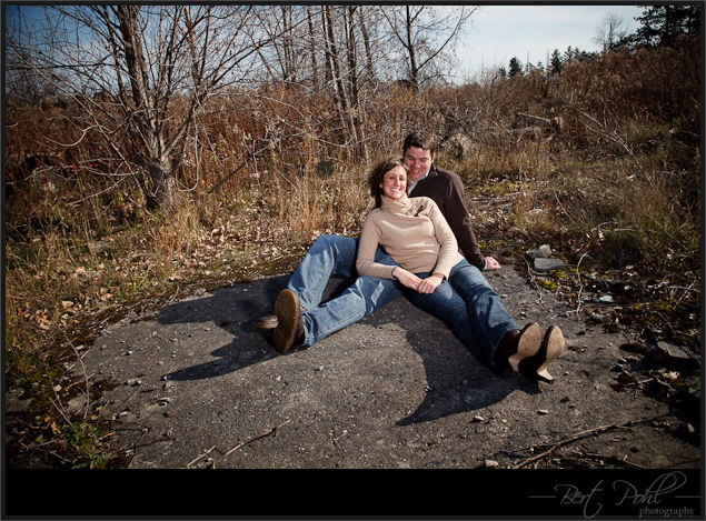 Michelle & Brad engagement photographyer Watertown, NY