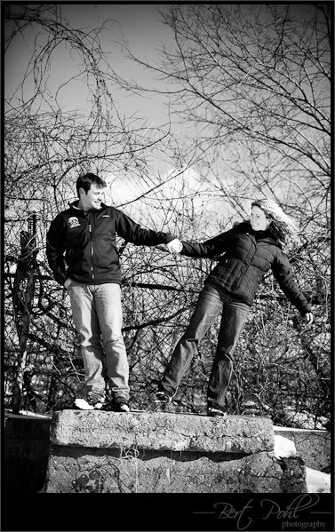 Maggie & Travis engagement photography upstate ny