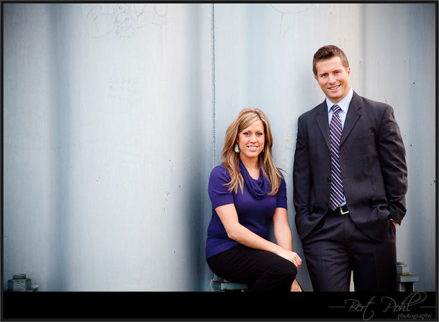 Gina & Matt Engagement photographer thompson park watertown 