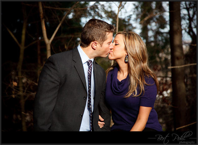 Gina & Matt Engagement photography thompson park, watertown new york