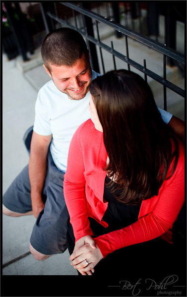 Brittney and Eric engagement photograph by the clayton oprera house ny