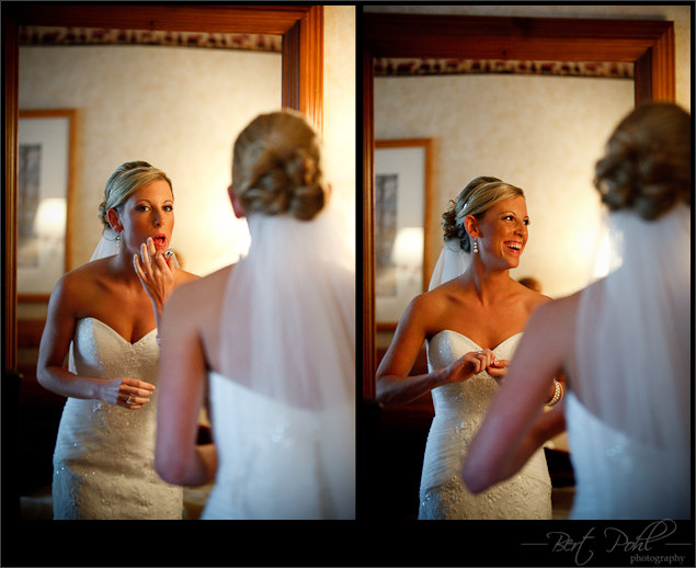Christianne wedding preparations photograph, Alexandria Bay, New York