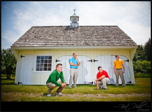 Morgan & Stephen wedding groomsman photograph henderson harbor, ny