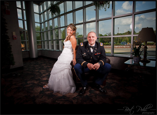 Miranda & Adam wedding at the Commons fort drum ny