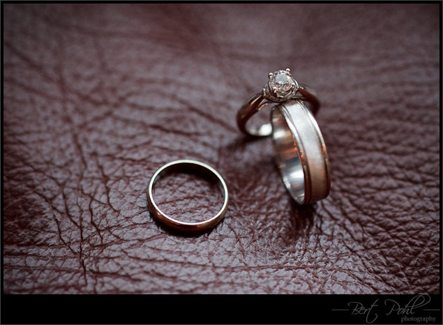 Miranda & Adam wedding ring photo watertown, ny